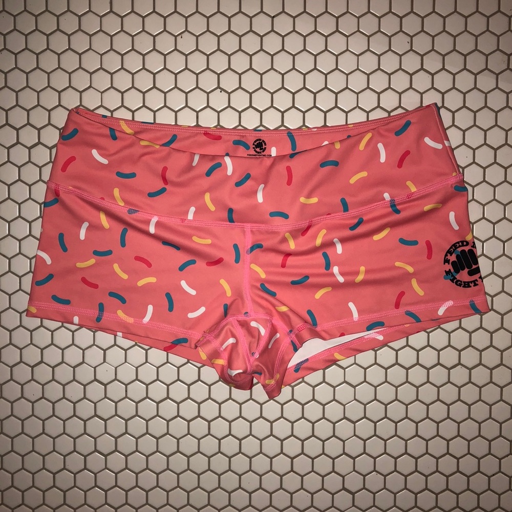 Feed me or fight me shorts